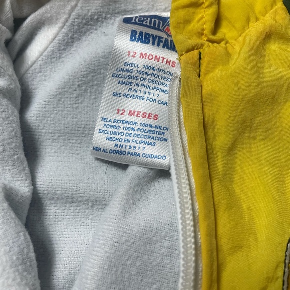 Vintage Team NFL Babyfair Green Bay Packers Football Windbreaker Zip Up Jacket - Picture 7 of 8